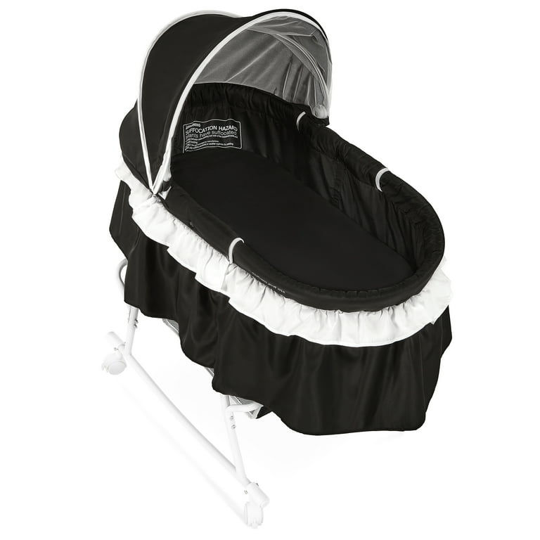 Black baby bassinet sale