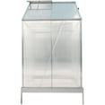 thumbnail image 2 of Heavy Duty Outdoor Aluminum Walk-in Green House Kit with Rain Gutter, Vent and Door, 2 of 7