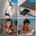 thumbnail image 5 of Lámpara de lectura, luz de lectura LED, lámpara de lectura de 3 colores, lámpara de libro, lámpara de lectura para leer en la cama, lámpara de escritorio flexible, perfecta para leer, luz LED para lee, 5 of 5