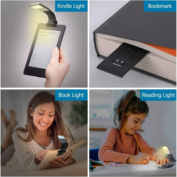 Lampe de Lecture lampe led liseuse,3 Couleurs lampe lecture lampe livre  lampe de lecture pour lire au lit lampe de bureau Flexible Parfaite pour la
