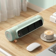 Portable Air Conditioner, Mini Personal Air Cooler, 3 Speeds Evaporative Cooler with Ice Spray for Desk Bedroom Car(Green)
