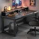 thumbnail image 4 of Shelf Game Office Desks Bedroom Single Modern Simplicity Office Desks Write Table Escritorio Ordenador Work Furniture QF50OD My Lux Decor Round, 4 of 14