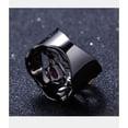 thumbnail image 4 of 1.2 Carat Genuine Rhodolite Garnet Nature Inspired Ring in 925 Sterling Silver with 18K Gold Plating, 4 of 5