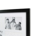 thumbnail image 4 of Prinz 10-Opening 12" x 36" Black Matted Picture Frame Collage, for 4x6 Photos, Wall Hanging, 4 of 5