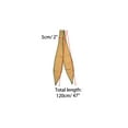 thumbnail image 3 of INSPIRE CHIC Foulards Fines pour Femmes Motif Feuille Bandeau Cheveux Feuille Jaune, 3 of 6