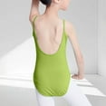 thumbnail image 4 of KyCheLot Dance Bodysuit for Girls V Neck Spaghetti Strap Quick Dry Comfy Sleeveless Leotard for Dance 3-14 Years, 4 of 7