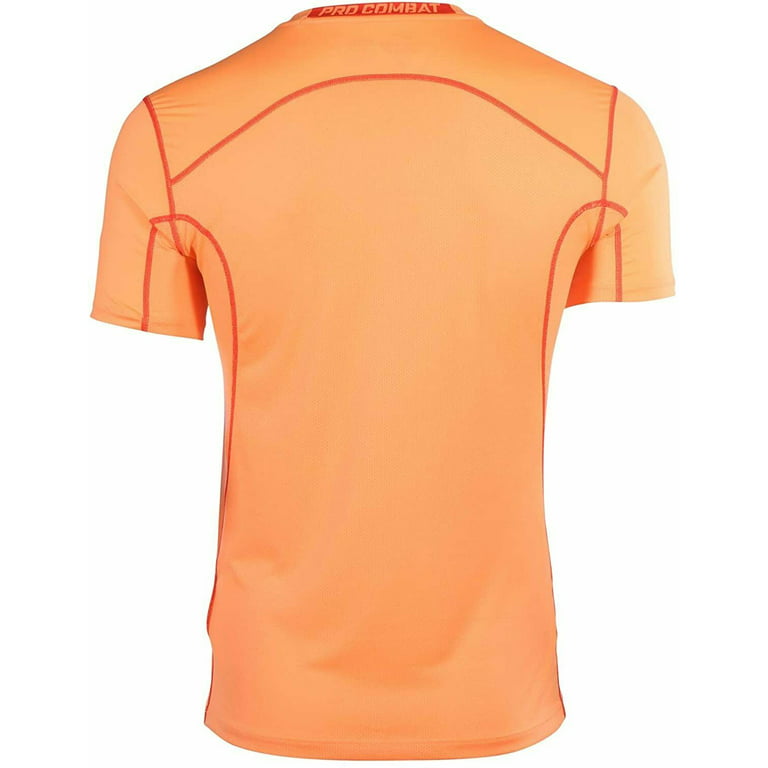 Glow Støt Charles Keasing Nike Pro Combat Fitted Compression Shirt Orange Core Size M - Walmart.com