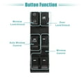 thumbnail image 3 of Interruptor de ventana eléctrica del lado del conductor delantero, interruptor de control de ventana, compatible con Kia Sportage 2011-2016, 3 of 7