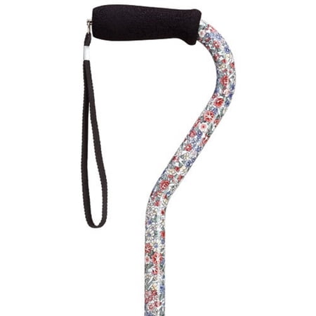 Harvy Canes - Fashion Prints in Offset - Walking Cane - 30"-39" - Wildflowers
