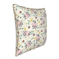 thumbnail image 2 of Fotbe Cute Cow Pattern Velvet Decorative Throw Pillow Covers with Elegant Piping, Soft Plush Cushion Cover for Sofa, Bed, Car, Office-20"x20", 2 of 8