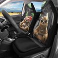 thumbnail image 2 of XYZCANDO Car Seat Covers Elastic Fabric Comfort Car Front Seat Covers car Front Seats Interior, Easy to Install and Clean Breathable Truck Sedan, 2 of 10