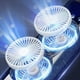 thumbnail image 4 of VENTILADOR DE TORRE CON CARGA USB, PORTÁTIL, 3 BOQUILLAS HUMIDIFICACIÓN Y LUZ LED, 4 of 5