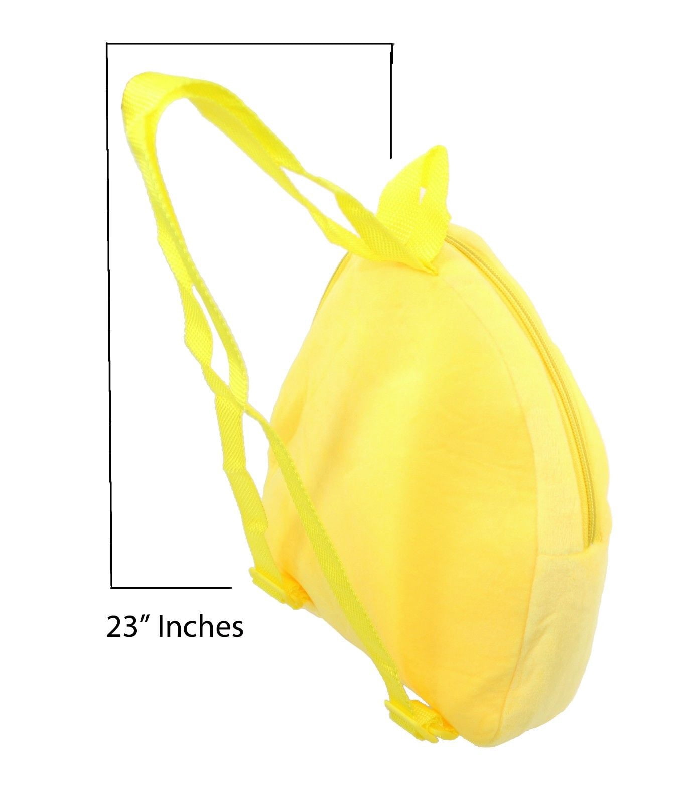 Yellow Cute Big Eyes Smiling Begging Face Kids' Children's Backpack Bags Satchel