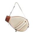 thumbnail image 1 of Bolsas de raqueta de tenis transportando organizador impermeable portátil para adultos multipropósito de adultos bádminton bolsita de hombro ajustable Marrón, 1 of 8