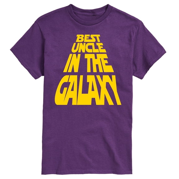 Instant Message - Best Uncle In The Galaxy Short Sleeve Graphic T-Shirt