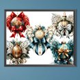 thumbnail image 1 of Pintura de diamante 5D DIY, taladro redondo completo, Kit de bolas de ambiente navideño, decoración del hogar Hugtrwg Para estrenar, 1 of 9