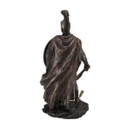 Veronese Design Spartan King Leonidas with Sword and Shield Bronzed Statue