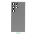thumbnail image 2 of Funda de reemplazo de vidrio trasero con kit de herramientas de reparación adhesivas para lente de cámara preinstaladas para Samsung Galaxy S23 Ultra gris, 2 of 10