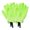 Green, variant on BinKFF 2 Pcs Exfoliating Gloves for Shower, Body Exfoliator Glove with Hanging Loop, Scrub Exfoliate Glove Face Spa Hand Scrubber Wash Deep Scrubbing Dead Skin for Women Men