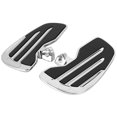 thumbnail image 5 of Fyearfly Reposapiés para Motocicleta, reposapiés Delantero de Aluminio para Conductor, reposapiés para 2015‑2021, reposapiés para Motocicleta, Accesorio para Motocicleta(Chapado en Plata), 5 of 5