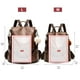 thumbnail image 3 of CHERUTY-mochila para mujer, bolso de hombro informal antirrobo de cuero PU, bolsos tipo cartera a la moda para mujer, 3 of 5