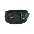 thumbnail image 1 of CTM®  Elastic Braided Belt with Covered Buckle  (Men's Big & Tall), 1 of 3