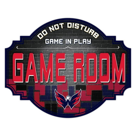Washington Capitals 12 Game Room Tavern Sign