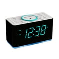 thumbnail image 4 of Emerson SmartSet 15W Wireless Ultra Fast Charging, Dual Alarm Clock Radio, Bluetooth Speaker, USB, Night LED, 1.4” Cyan LED Display, ER100401, 4 of 20