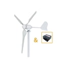 thumbnail image 1 of Wind Turbine Generator Low Wind Speed 2000W Horizontal Wind Turbine Generator 12V 24V 48V Windmill With MPPT Charger Controller ,Easy to Install, 1 of 7