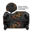 thumbnail image 2 of Fotbe Sunshine Butterfly Flower Bear Funda Protectora para Equipaje, Antirrayones y Resistente a la Suciedad, Compatible con Maletas de 18 a 32 Pulgadas-X-Large, 2 of 7