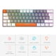 thumbnail image 2 of Teclado para juegos T60, interruptor rojo/azul, 62 teclas, teclado con cable para juegos, Mini USB con cable, 2 of 6