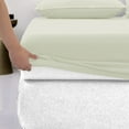 thumbnail image 2 of Lavish Touch Cotton TriBlend 1250 TC Fitted Sheet King - Ivory, 2 of 7