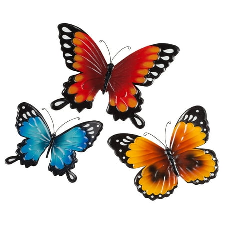 - Metal Butterflies Set of 3 by Maple Lane Creations