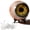 Yellow, variant on Hyper-Realistic Monster Eye Decor, Hyper-Realistic Gothic Eyeball Ornament, Scary Realistic Eyeball Ornament, Eerie Illusion, Unique Gothic Gift (Purple)