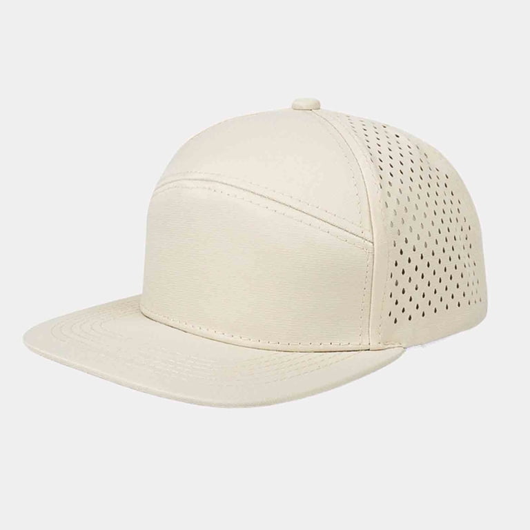 Beige Baseball Cap For Men And Women Unisex Beige Solid  display picture 3