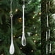 thumbnail image 1 of Colgantes De Plástico Adornos navideños de plástico transparente para árbol (juego de 2) Rkxzt, 1 of 9