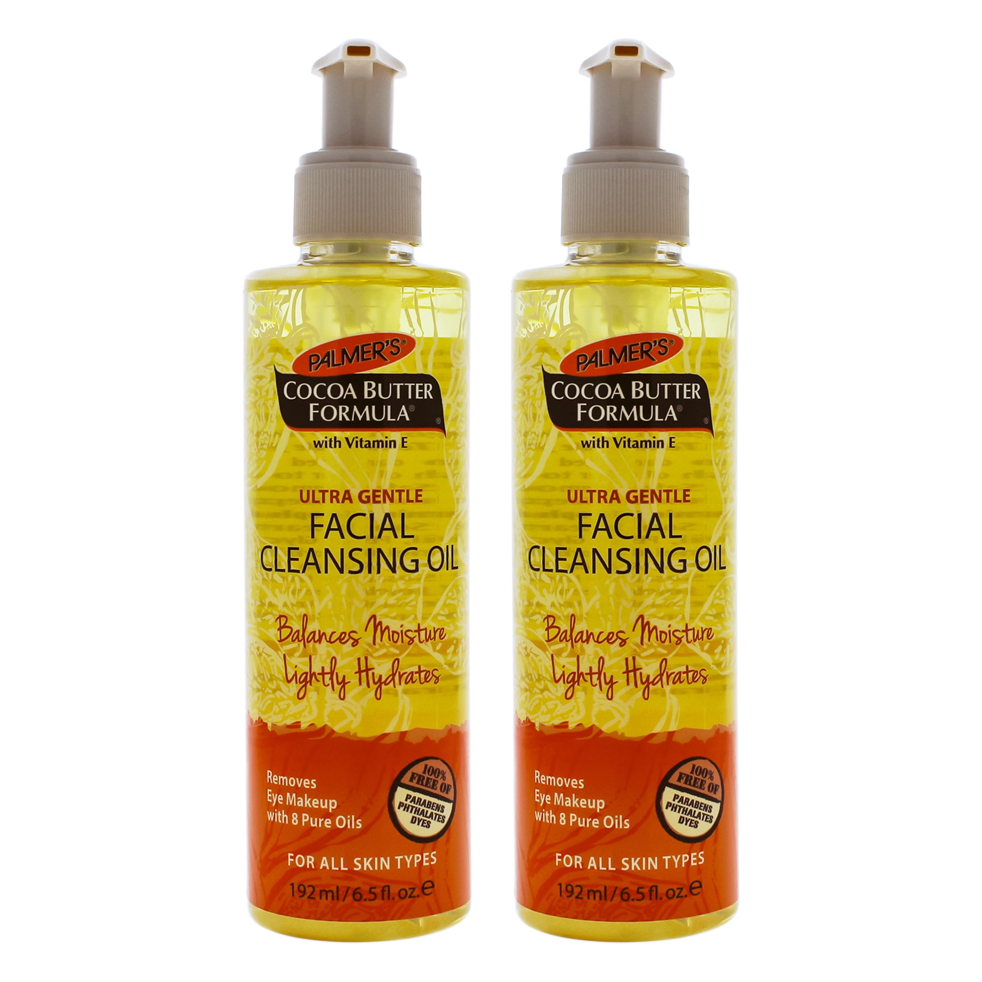 2 Pack Palmers Cocoa Butter Facial Cleansing Oil 6.5 oz