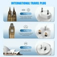 thumbnail image 2 of Hongyi 65W PD 3 in 1 Foldable Fast Charger Travel Plug Adapter with 2 USB C + 1 USB A Ports, Charging Station, 2 of 8