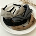 thumbnail image 2 of Style Easy Bow Headband,Full of Texture,Create a Delicate Shape,Easy Solid Color Bow Headband,Versatile And Fashionable,Stable And Not Tight,Skin-Friendly Fabric Bow Headband,Multiple Colors Optional, 2 of 13