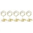 thumbnail image 6 of 20Pcs Mini Place Card Holders, 2Inch Cute Table Number Holders, Classy Table Card Holder Table Pictu Gold metal, 6 of 7
