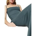 thumbnail image 2 of FOCUSNORM Femmes Bretelles Spaghetti Robe Sans Manches Été en Tricot Couleur Unie Longue Robe de Soirée pour la Plage Cocktail Boîte de Nuit, 2 of 6