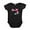 Black, variant on CafePress - Power Rangers Red Ranger Kicking - Cute Infant Bodysuit Baby Romper - Size Newborn - 24 Months