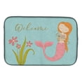 thumbnail image 1 of Carolines Treasures BB8548DDM Mermaid With Cat Welcome Dish Drying Mat, 1 of 1