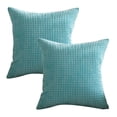 thumbnail image 2 of Spring Set Of 2 Corduroy Striped Cushion Covers 24x24 Inch Throw Pillow Covers For Living Room 24x24 In 2 Pack, 2 of 9