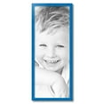 thumbnail image 2 of ArtToFrames 13" x 33" Bright Blue Picture Frame, 13x33 inch Blue Wood Poster Frame (WOM-4751), 2 of 8
