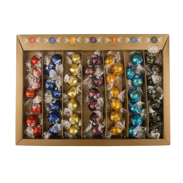 Dark Chocolate LINDOR Truffles Box (120-pc, 50.8 oz)