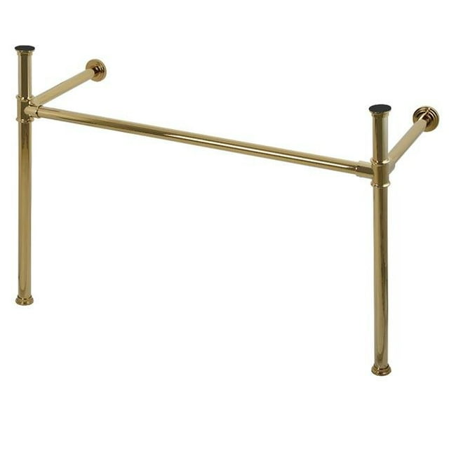 Fauceture VPB14882 Imperial Stainless Steel Console Legs, Polished Brass