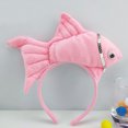 thumbnail image 4 of Visland Serre-Tête Poisson Rouge Design Poisson Serre-Tête Réglable Accessoires de Cosplay Déguisement Fête Anniversaire Fournitures, 4 of 8