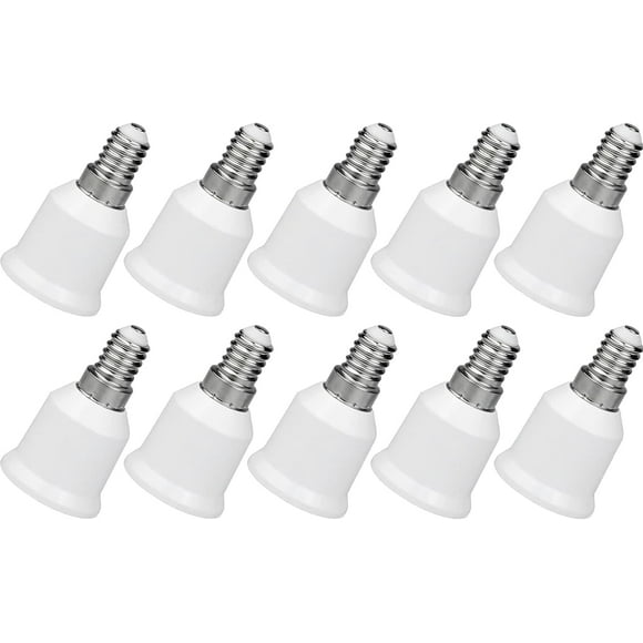 10 PCS E27 to E14 Socket Adapter Socket Converter E14 Socket