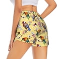 thumbnail image 3 of Fotbe Beautiful Bright Birds And Flowers Womens High Waist Running Shorts Athletic Workout Quick Dry Shorts for Women with Pockets Gym Yoga Summer Shorts-Medium, 3 of 9
